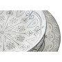 Assiettes Home ESPRIT Gris clair Porcelaine Scandi 18 Pièces