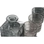 Set of glasses with bottle Home ESPRIT Grey Crystal Urban 900 ml