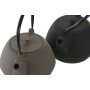 Teapot Home ESPRIT Black Beige Stainless steel Iron 1,2 L (2 Units)