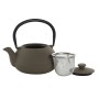 Teapot Home ESPRIT Black Beige Stainless steel Iron 300 ml (2 Units)