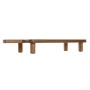 Cutting board Home ESPRIT Natural 43,5 x 18 x 6,5 cm