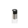 Cruet Home ESPRIT Transparent Stainless steel Crystal 100 ml 4 x 4 x 18,3 cm