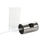 Cruet Home ESPRIT Transparent Stainless steel Crystal 100 ml 4 x 4 x 18,3 cm
