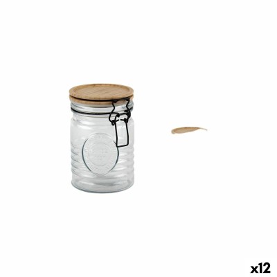 Glass Jar La Mediterránea ACACIA 0.7 L (12 Units)