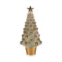 Sapin de Noël Krist+ 18CH307/IRIDESCENT Doré polypropylène Plastique Iridescent 16 x 37,5 x 16 cm