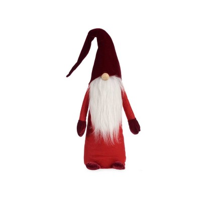 Figurine Décorative Krist+ D120-038F/6 Blanc Rouge Gnome 20 x 100 x 25 cm