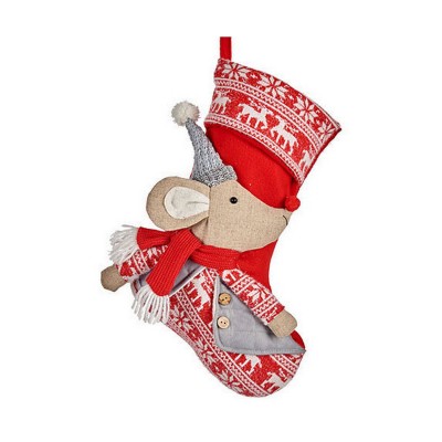 Chaussette de Noël Krist+ FG03-RG1119A Souris