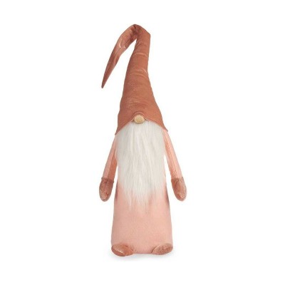 Figurine Décorative Krist+ D120-038F/3 Blanc Rose Gnome 20 x 100 x 25 cm