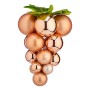 Boule de Noël Krist+ 01849 Cuivre Plastique Raisins