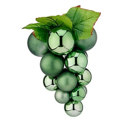 Boule de Noël Krist+ 01848 Vert Plastique Raisins