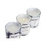 Candle DKD Home Decor Blue Wax Crystal 17 x 5 x 6 cm (3 Units)