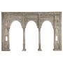 Door Home ESPRIT Beige Wood 463 x 20 x 292 cm