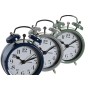Alarm Clock DKD Home Decor Blue Green Grey Vintage (3 Units)