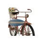 Decorative Figure Home ESPRIT Blue Green Orange 31 x 8,5 x 19 cm (3 Units)