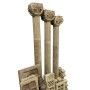 Garden statues Home ESPRIT Natural Teak 38 x 38 x 267 cm 38 X 38 X 248 cm