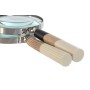 Decorative Figure Home ESPRIT Bicoloured Colonial Magnifying glass 10 x 2,5 x 24,5 cm (2 Units)