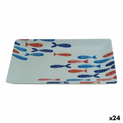 Plateau La Mediterránea 20 x 13 x 2 cm (24 Unités)