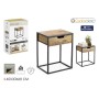 Side table Confortime 40 x 30 x 68 cm (2 Units)