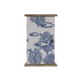 Key cupboard Home ESPRIT Blue White Natural 18 x 7,5 x 28 cm