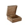 Jewelry box Home ESPRIT Multicolour Mango wood 17,5 x 17,5 x 8 cm (2 Units)