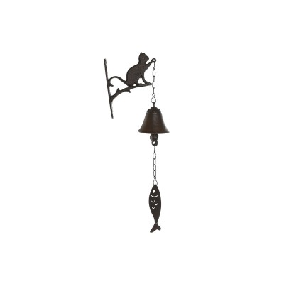 Cloche Home ESPRIT Marron Noir Fer 15,7 x 7,5 x 42 cm