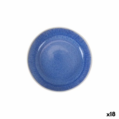 Deep Plate La Mediterránea Calobra Blue (18 Units)