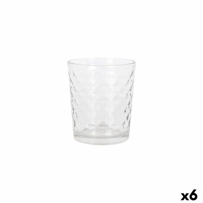 Glass for water La Mediterránea Silex diamants 4 Pieces (6 Units)