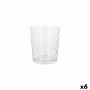 Glass for water La Mediterránea Silex diamants 4 Pieces (6 Units)
