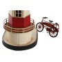 Decorative Figure Home ESPRIT Blue Red Cream Sky blue 13 x 13 x 32 cm (3 Units)