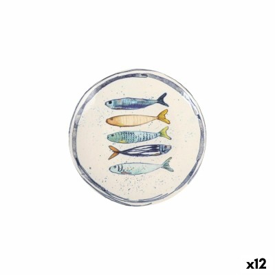 Dessert dish La Mediterránea Peixe Ø 20 cm (12 Units)