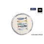 Dessert dish La Mediterránea Peixe Ø 20 cm (12 Units)
