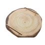 Centerpiece Home ESPRIT Brown Golden 30 x 30 x 4 cm (2 Units)