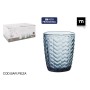 Glass for water La Mediterránea Spica Blue (48 Units)