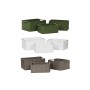 Basket set Home ESPRIT Green Grey Cream Metal polypropylene (3 Pieces) (3 Units)