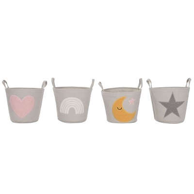 Panier Home ESPRIT Multicouleur (4 Unités)