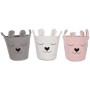 Panier Home ESPRIT Marron Beige Rose (3 Unités)
