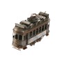 Figurine Décorative Home ESPRIT Doré Argenté Train Vintage 20 x 7 x 12 cm