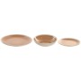 Tableware Home ESPRIT White Orange Stoneware 18 Pieces