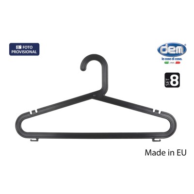 Cintres Dem Meng Plastique 8 Pièces (12 Unités)