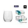 Glass for water La Mediterránea Nalon optic (48 Units)