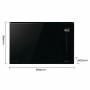 Microwave with Grill Hisense Black 900 W 25 L
