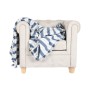 Couverture Home ESPRIT Bleu Gris Rayures