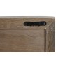 Décoration murale Home ESPRIT Blanc Naturel Floral 60 x 2,5 x 60 cm (4 Pièces)