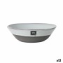 Deep Plate La Mediterránea Black clay