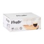 Glass for water Vivalto OCT-DG2319 Transparent Borosilicate Glass 100 ml (6 Units)