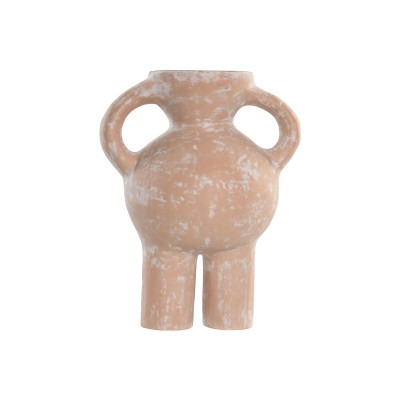 Vase Home ESPRIT Light brown Terracotta Traditional style 24 x 17 x 31 cm