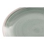 Tableware Home ESPRIT White Green Stoneware 18 Pieces