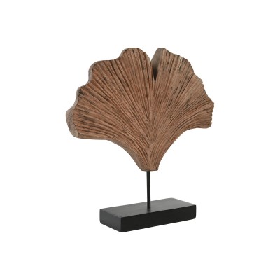 Decorative Figure Home ESPRIT Brown Black Modern 40 x 9 x 40 cm