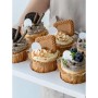 Oven Mould Algon 4,5 x 5 cm (40 Pieces) (24 Units)