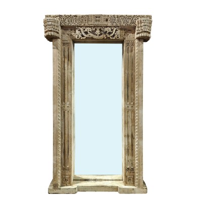 Wall mirror Home ESPRIT Natural